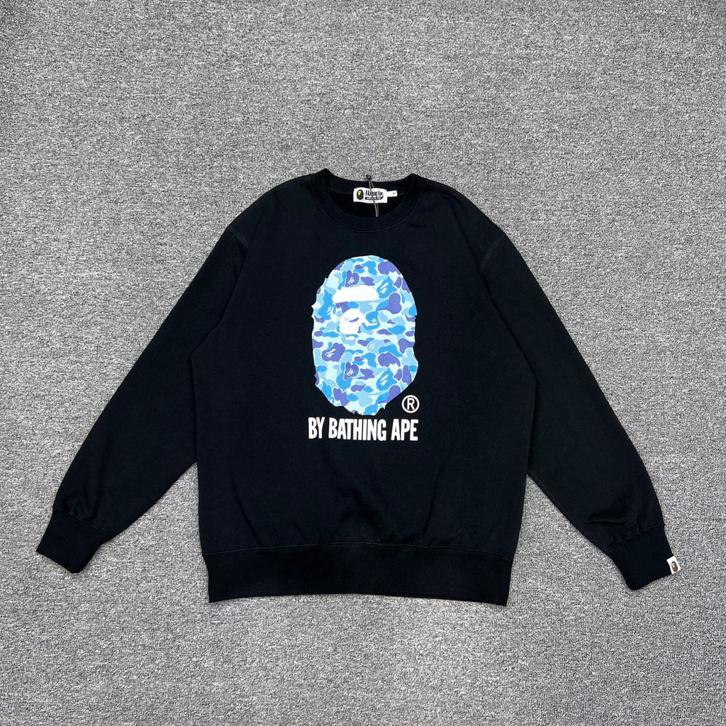 BAPE ABC Camo Organic Cotton "By Bathing Ape" Crewneck Sweatshirt
