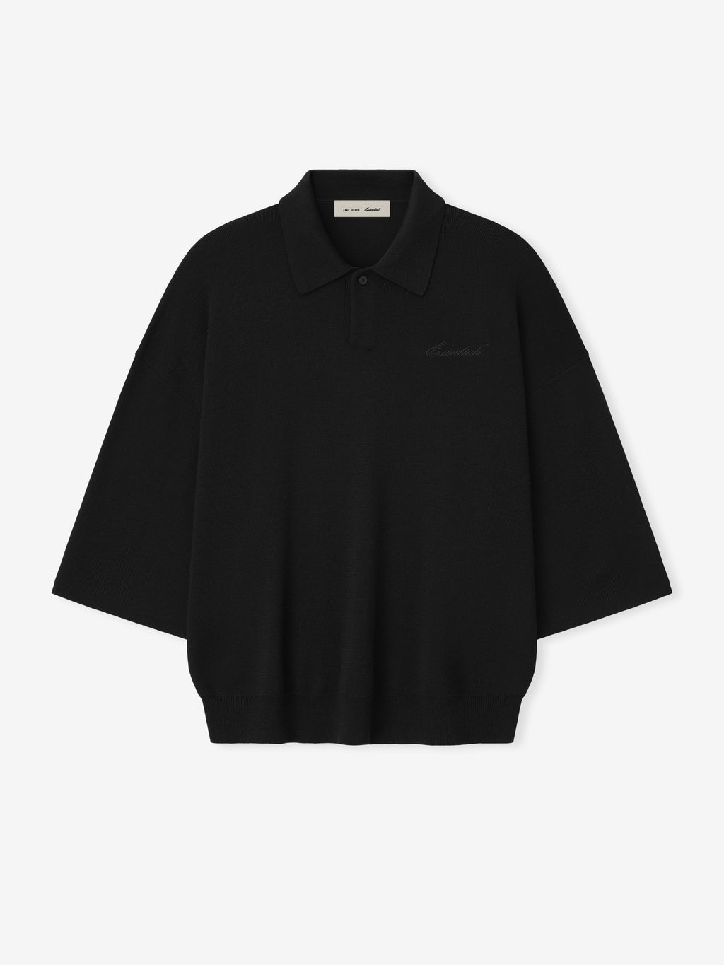 Signature 3/4 Sleeve 90s Knit Polo