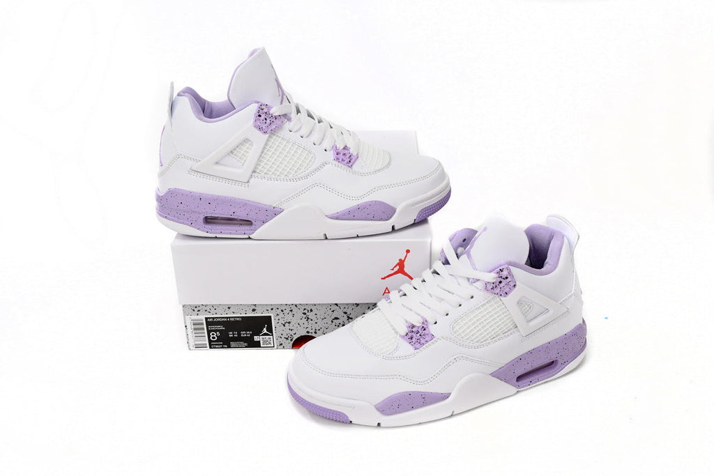Air Jordan 4 Retro Purple Oreo Reps Sneakers