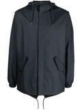 Rains drawstring-hood parka jacket