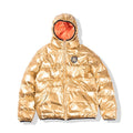Bathing Ape Coat Shark Head Thickened Youth Casual Loose Yellow Cotton-Padded Jacket