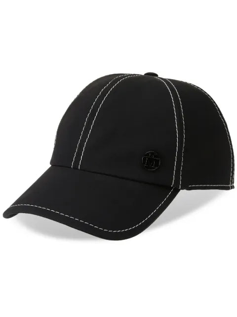Maison Michel tiger-patch baseball cap