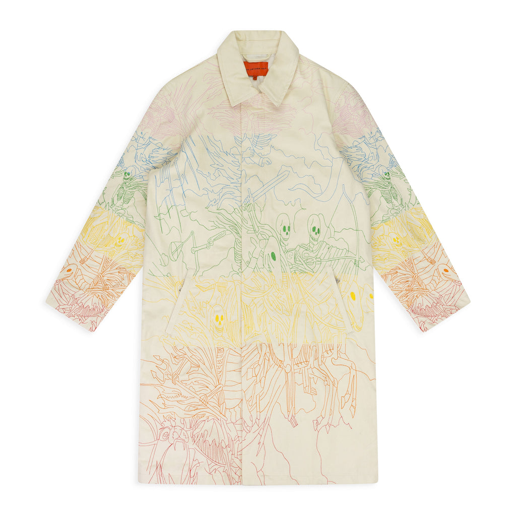 MULTICOLOR FOUR HORSEMAN TRENCH COAT