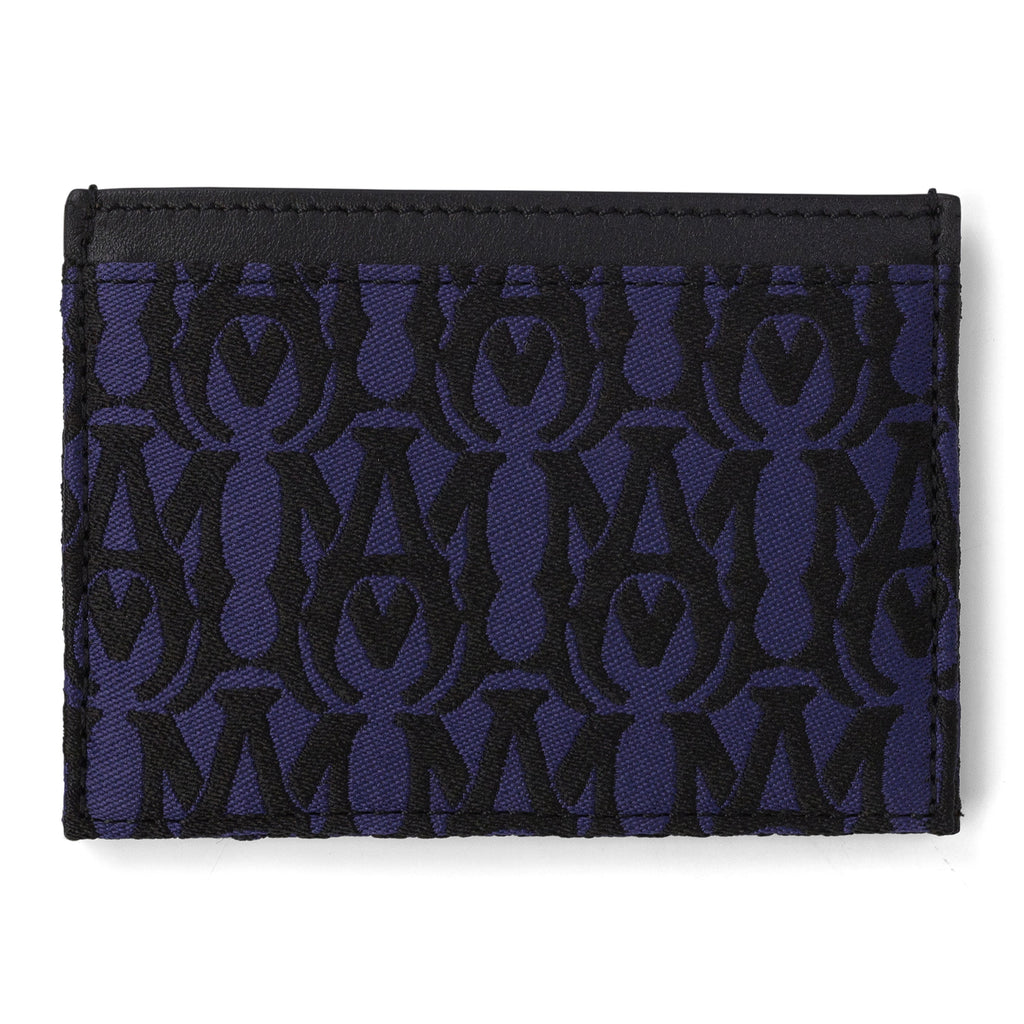 Purple MA Jacquard Cardholder