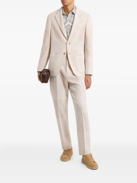 ETRO herringbone-pattern blazer