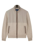 Paul & Shark hybrid zip-up jacket