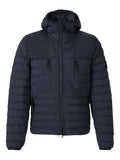 Stone Island quilted jacket with logo patch