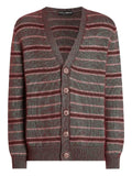 Dolce & Gabbana striped button cardigan