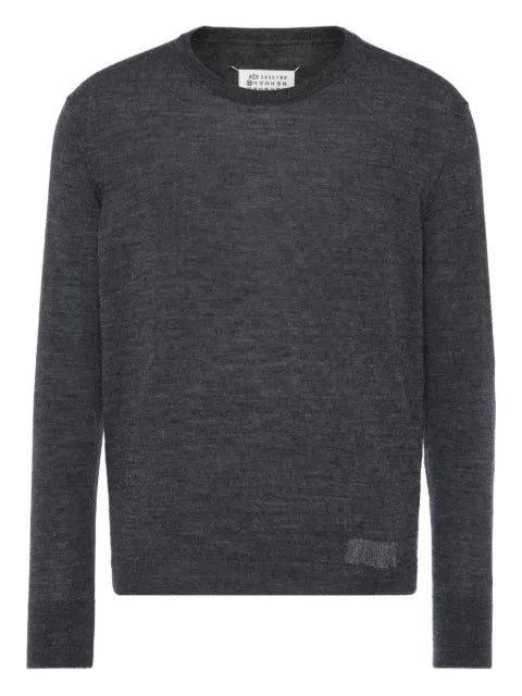 Maison Margiela wool-blend patch sweater