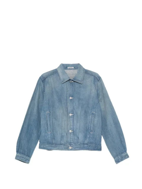 Auralee button-up denim jacket