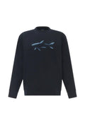 Paul & Shark shark print sweatshirt