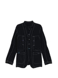 Undercover contrast-stitch  jacket