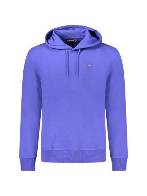 Napapijri drawstring-hood logo-patch hoodie
