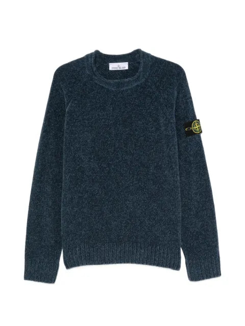 Stone Island 5100013 mouliné cotton chenille sweater