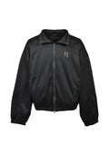 BREATH mesh-textured piping-detail jacket