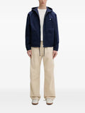 Kenzo logo-embroidered zip-up jacket