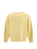 FOUND knit polo sweater