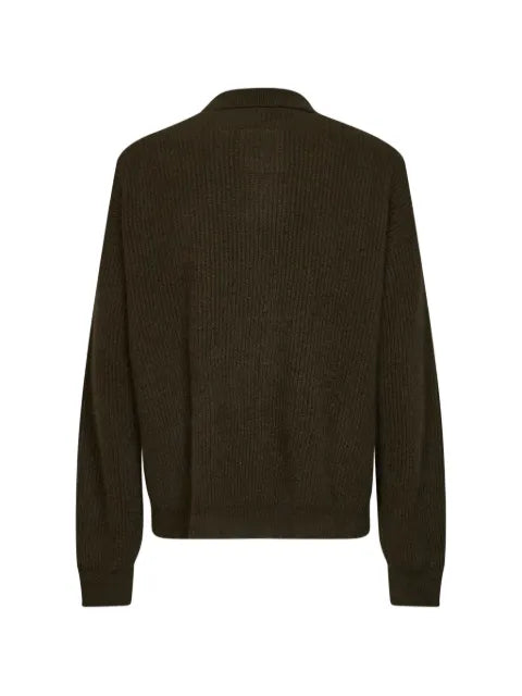 Uma Wang ribbed-knit long-sleeve sweater