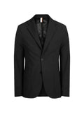 PMDS single-breasted notch-lapel blazer