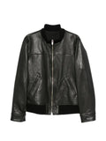 Undercover X Cindy Sherman graphic-print leather jacket
