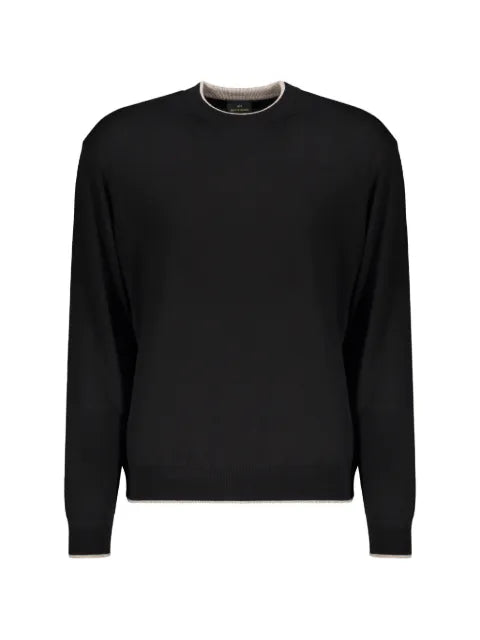 Paul & Shark round-neck long-sleeved sweater