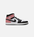 Air Jordan 1 Mid Men's Lifestyle Shoes - White/Rust Pink/Black