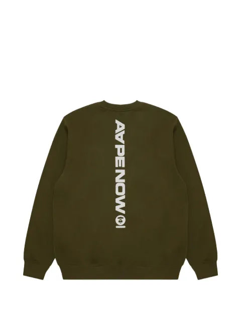 AAPE BY *A BATHING APE® AAPENOW moonface crew-neck sweatshirt