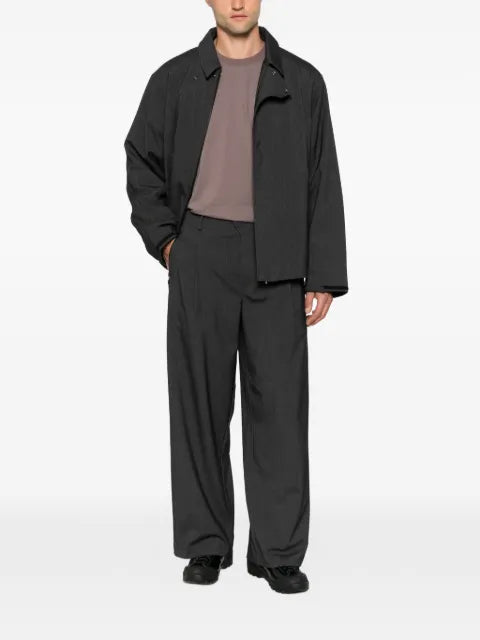 Hiking Patrol asymmetric-fastening raglan-sleeve jacket