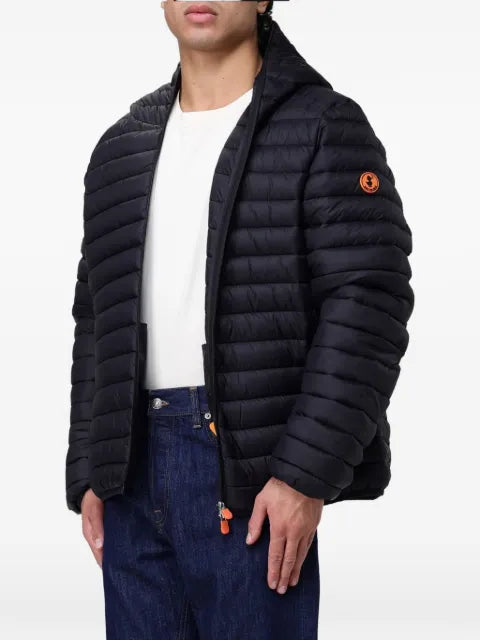 Save The Duck Donald quilted hooded jacket