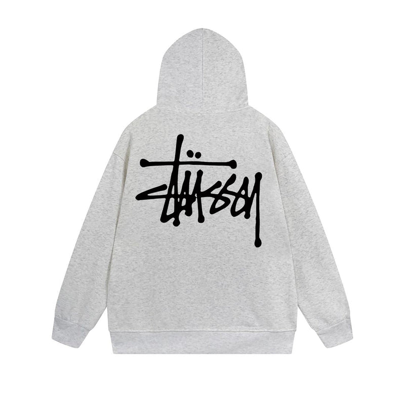 Stussy Hoodie Zip Cardigan Hooded Sweater