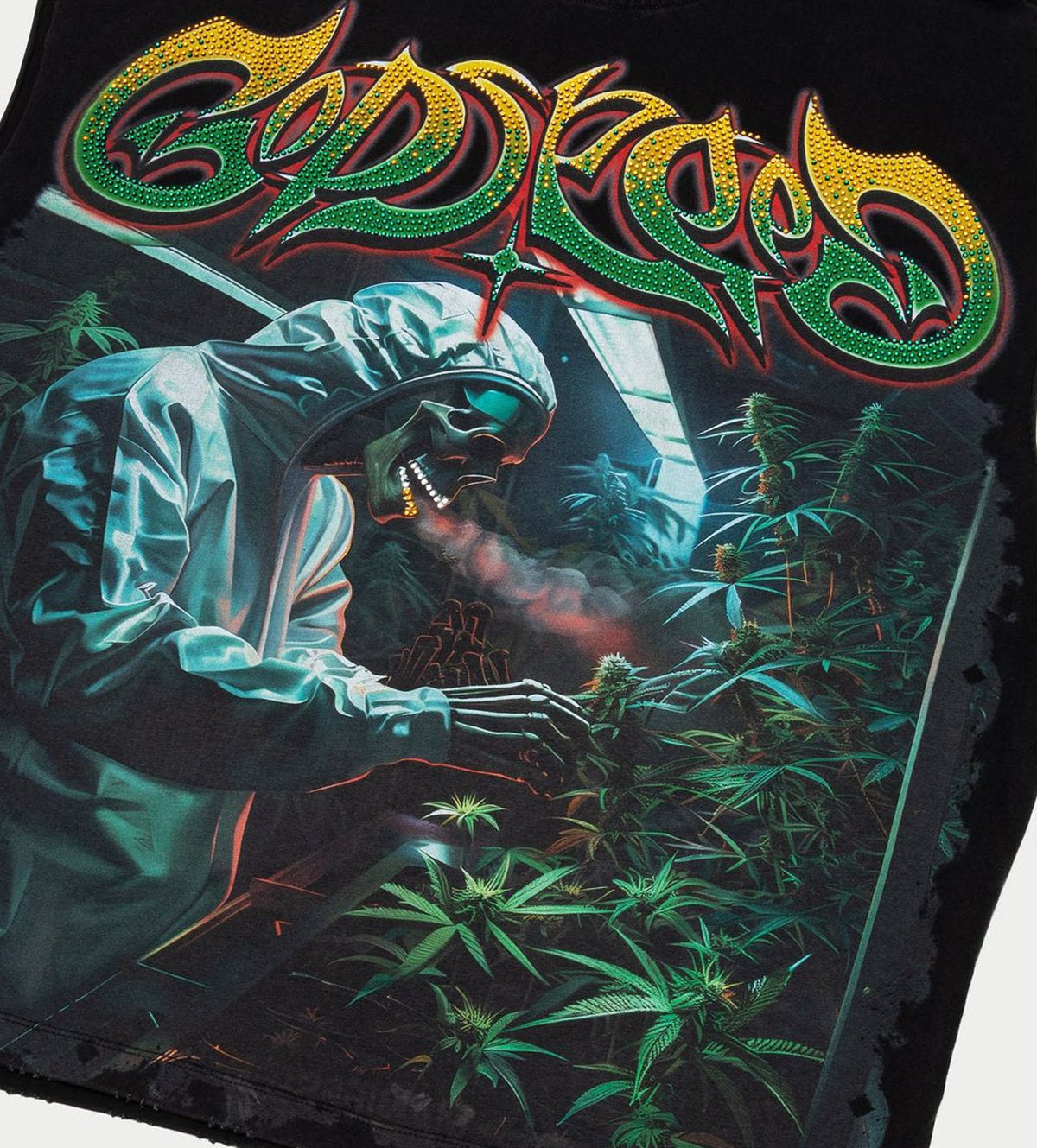 Godspeed 420 Indoor VVS Sleeveless Tee Black