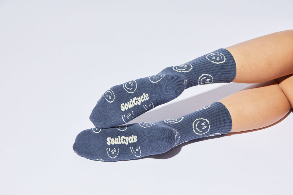 SMILEY CALF SOCK