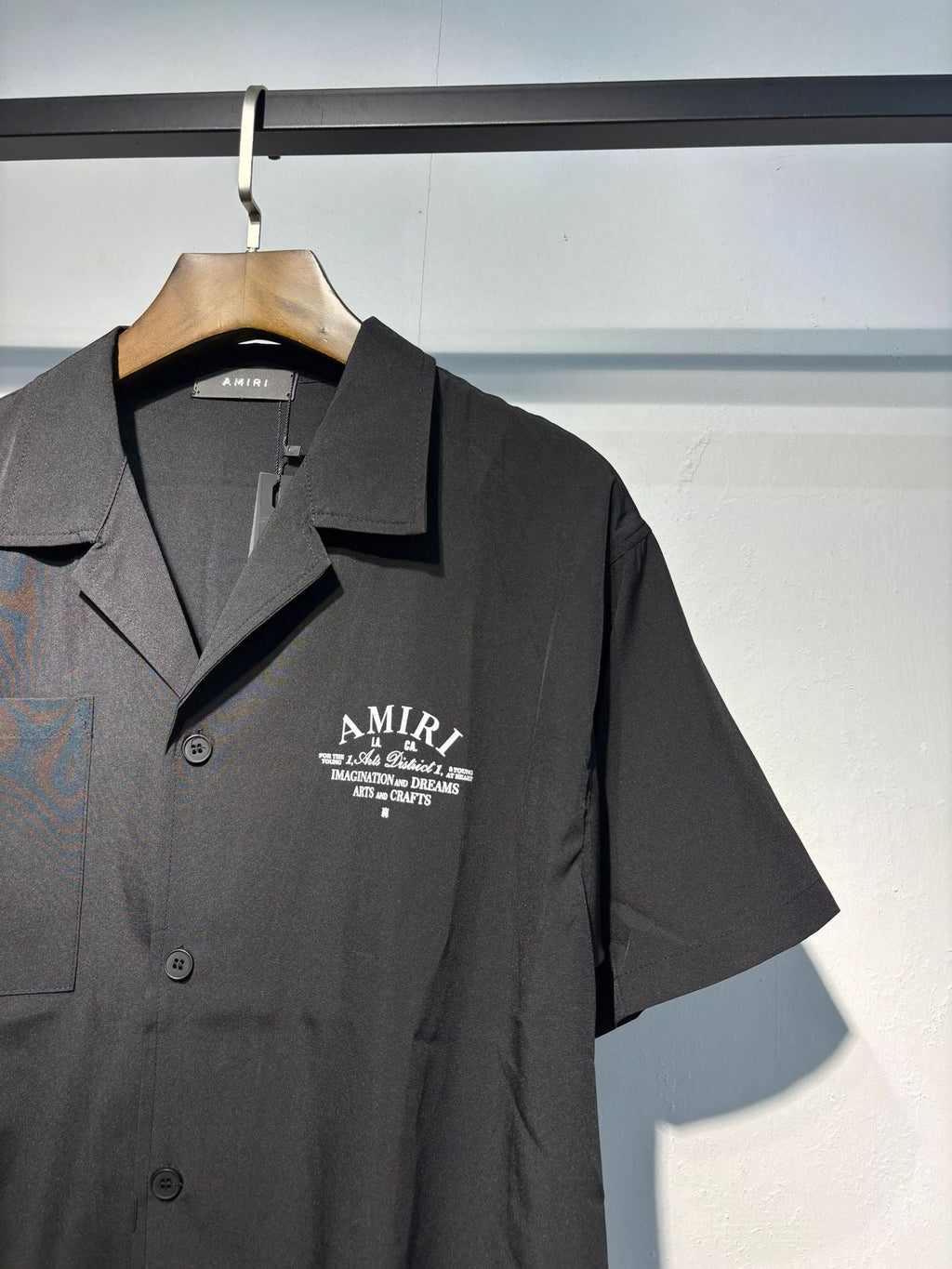 Amiri Letter Graphic Relaxed-Fit Shirt