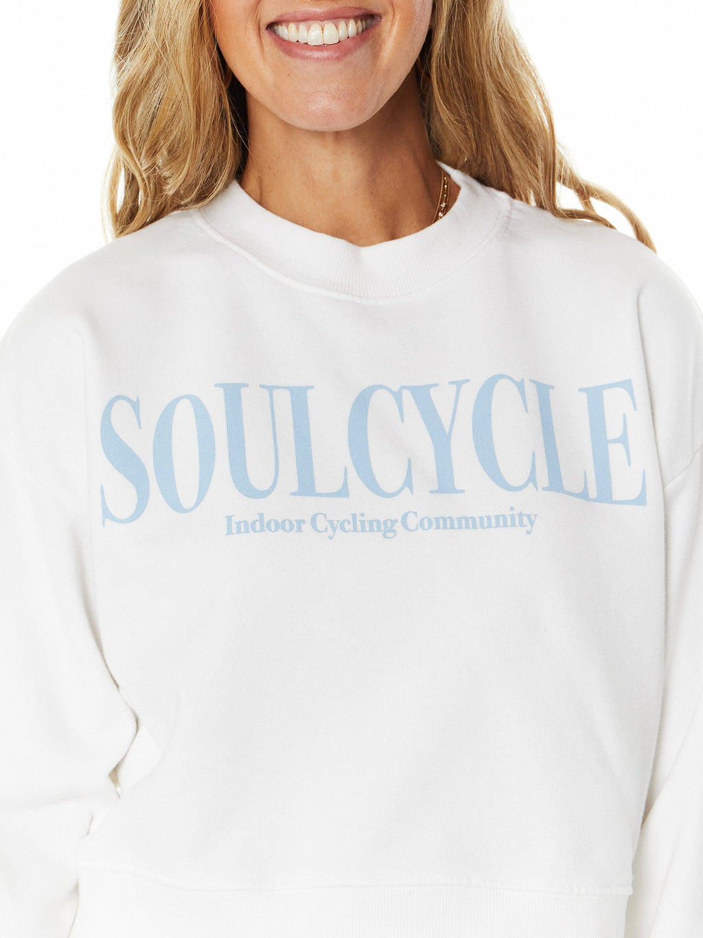 PERRY CROPPED CREW NECK
