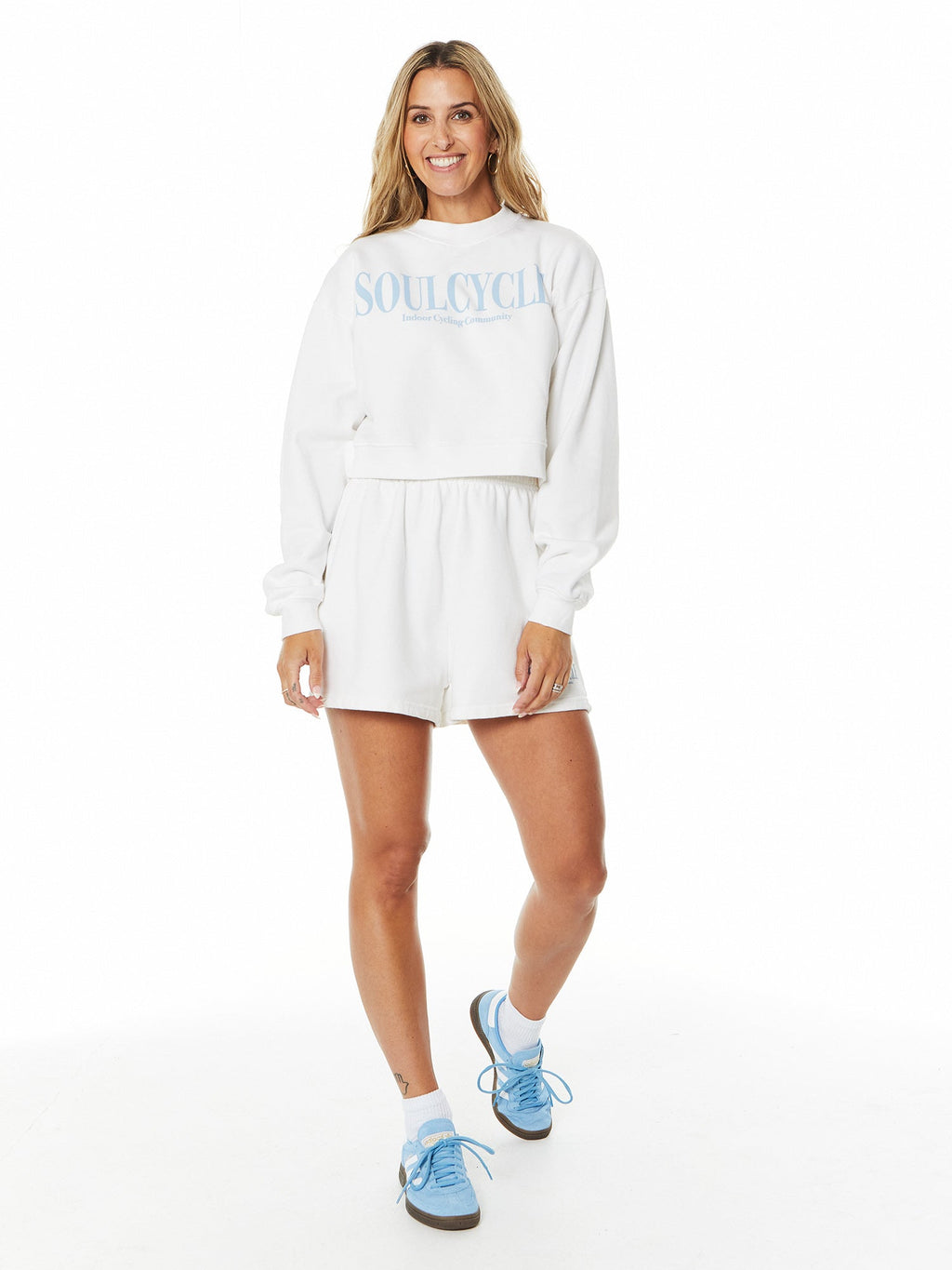 PERRY CROPPED CREW NECK