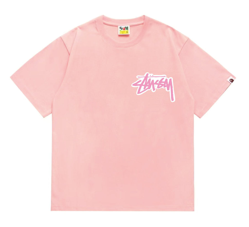 BAPE Light Face Graffiti Wordmark T-Shirt