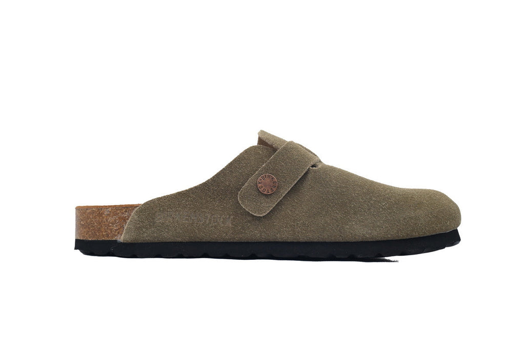 Birkenstock Boston Soft Footbed Grayish Green