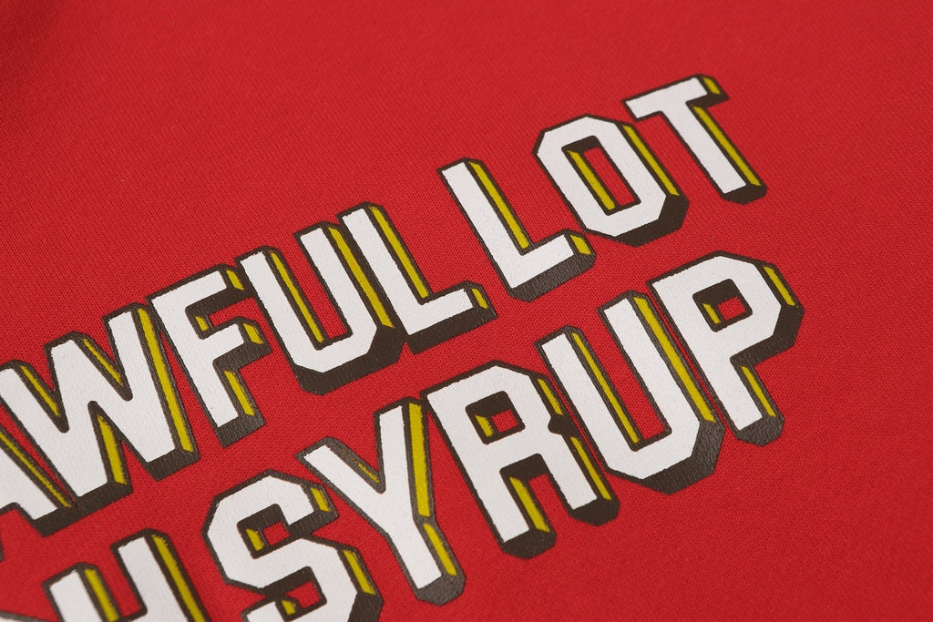 THAT'S A AWFUL LOT OF COUGH SYRUP Angel Tears Graphic Hoodie
