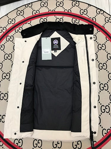 Canada Goose White Freestyle Crew Down Vest